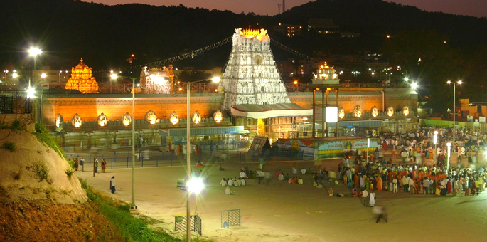 Tirumala Venkateswara Temple in Tirupati